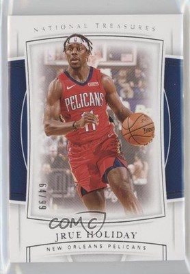 2019-20 Panini National Treasures 64/99 Jrue Holiday #75 rf2