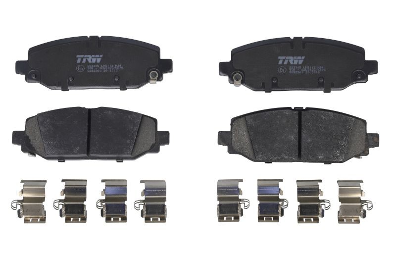 Fits TRW GDB2360 Brake Pad Set, disc brake GDB2360 Brake pads set rear , fits: