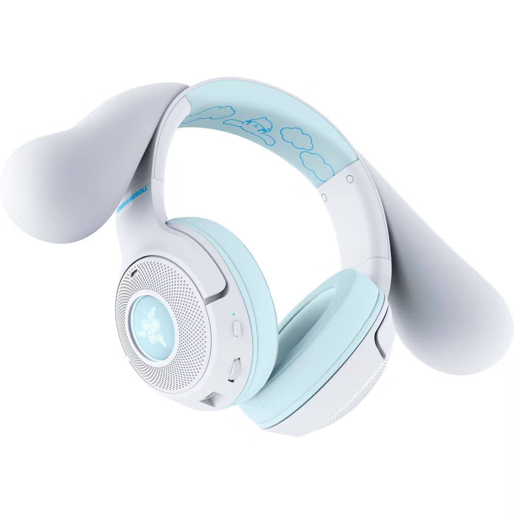 Audífonos Razer Kraken Kitty v2 BT - Edición Cinnamoroll, imagen 9