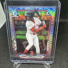 Topps 2023 Bowman Chrome BCP-65 Nelly Taylor Refractor Red Sox Baseball