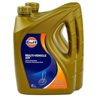 Getriebeöl Getriebe Öl Gulf Multi Vehicle ATF 2 X 4 Liter Getriebeoel Oel gear
