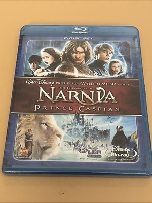 The Chronicles of Narnia: Prince Caspian [2008, 2-Disc Set, Blu-ray] Brand New