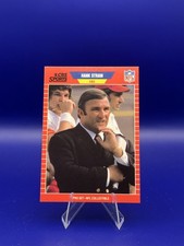 1989 NFL RPO SET #20 HANK STRAM FOOTBALL CARD