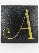 Letter A wall decor