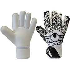 Uhlsport Prediction #370 UK Hybrid Goalkeeper Gloves - White/Black