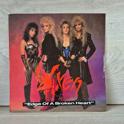 Vixen  'Edge Of A Broken Heart,' Vinyl Record 12" single