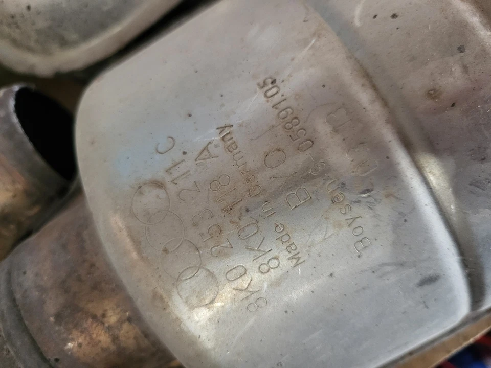 2013-18 Audi S7 Sport Exhaust Mid Pipe And Centre Resonators - Image 4 of 4