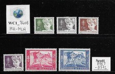 WC1_7408. BELGIUM. 1954 PRO TUBERCOLOSIS CURE set. Scott B567-B572. MH-MLH