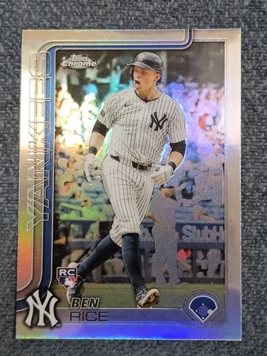 2025 Topps Chrome - Ben Rice #139 Refractor (RC)