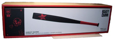 MCFARLANE HARLEY QUINN RED AND BLACK 1:2 BASEBALL BAT NEW IN BOX NEVER DISPLAYED