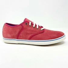 PF Flyers Exeter Burgundy White Mens Retro Casual Sneakers PM12OB1E