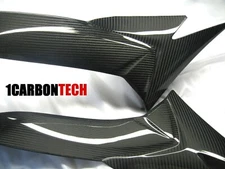 CARBON FIBER LOWER TANK PANELS 09-2010-2011-2012-2013-2014-2016 SUZUKI GSXR 1000