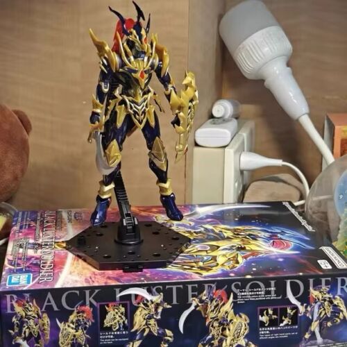 Bandai Yu-Gi-Oh! Duel Monsters BLACK LUSTER SOLDIER Figure-rise Model Toy Gift - Picture 3 of 8