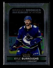 2021-22 O-Pee-Chee Platinum Marquee Rookies Kyle Burroughs RC Canucks
