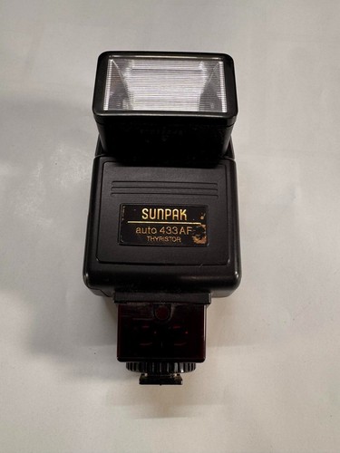 Sunpak Auto 433 AF THYRISTOR FLASH Dedicated Type NE For Nikon AF - Picture 5 of 5