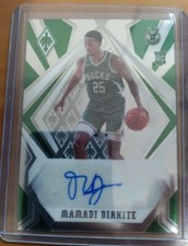 Mamadi Diakite 2020-21 Chronicles Phoenix Green 90/99 Rookie Auto RC 