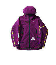 PALACE SKATEBOARDS 2017 WINTER GORE-TEX JACKET COAT Size Medium PURPLE  TRI FERG
