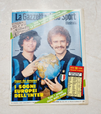 LA PRIMA PAGINA DELLA GAZZETTA DELLO SPORT: L’Inter è campione d LA PRIMA PAGINA DELLA GAZZETTA DELLO SPORT: L’Inter è campione d
