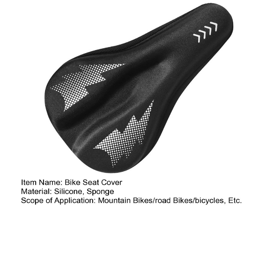 Bike Seat Cushion Shockabsorbing Bicycle Seat Cover Bike Seat Cover eBay