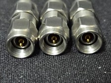 Unbranded Adapter : 3.5mm Male to 3.5mm Male Stainless Steel Adapter 3EA Lot