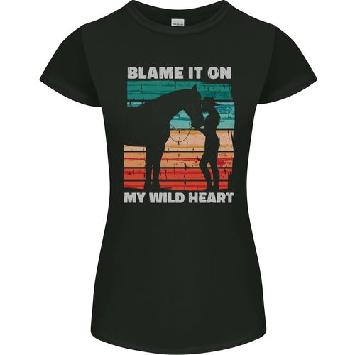 Tshirt col v femme orange - Equi'libre les Eygauds