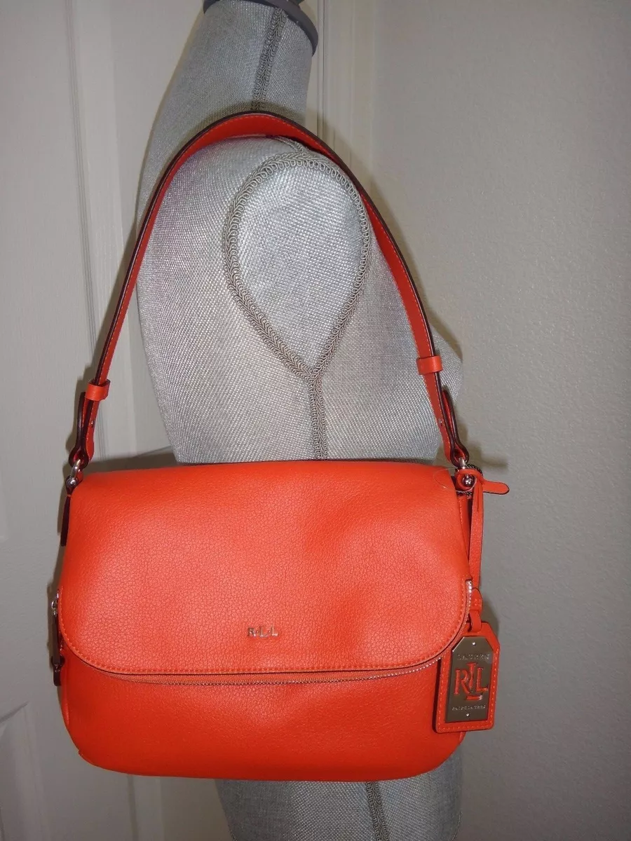 Ralph lauren orange purse cheap