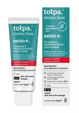 Dermo Face Sebio+ CICA Correcting Cream — Tolpa | كريم علاجي للوجه لعلاج العيوب وتقشير البشرة وترميمها معا