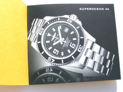 BREITLING SUPEROCEAN 44 ANLEITUNG INSTRUCTIONS NO WATCH KEINE UHR I368