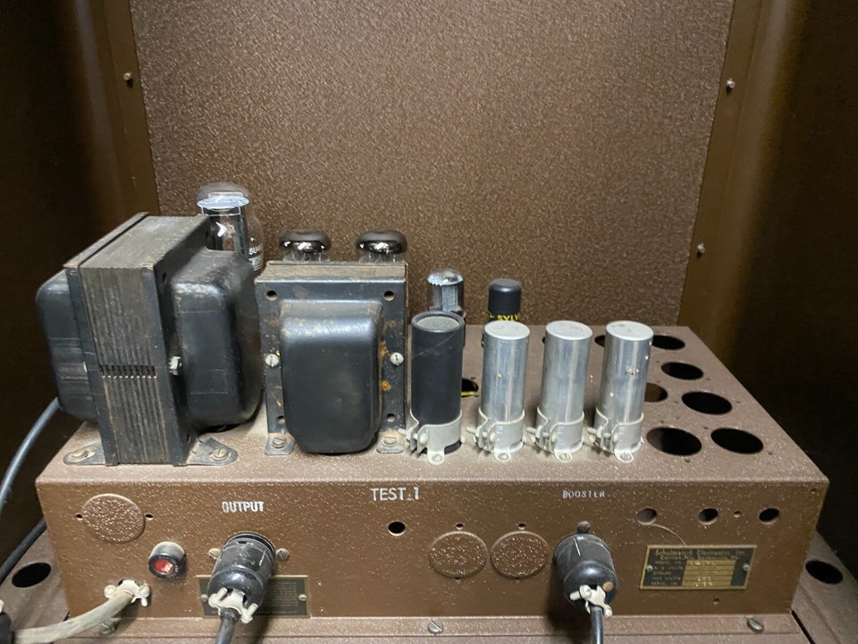 805 Tube Amplifier Pair Made under Western Electric & ATT Patent 3 ...