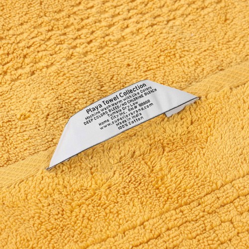 Playa Zero Twist Cotton Solid Waffle Textured Bathroom Bath Sheets, Set of 2 - Picture 23 of 55