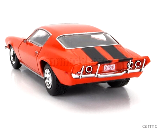 IXO DIECAST 1/43 1972 CHEVROLET CHEVY CAMARO RS-Z28 IN ORANGE & BLACK CLC532 - Picture 2 of 7