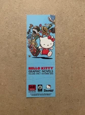 Hello Kitty Graphic Novel Promotional Bookmark - SDCC Promo Bookmark - Viz Media