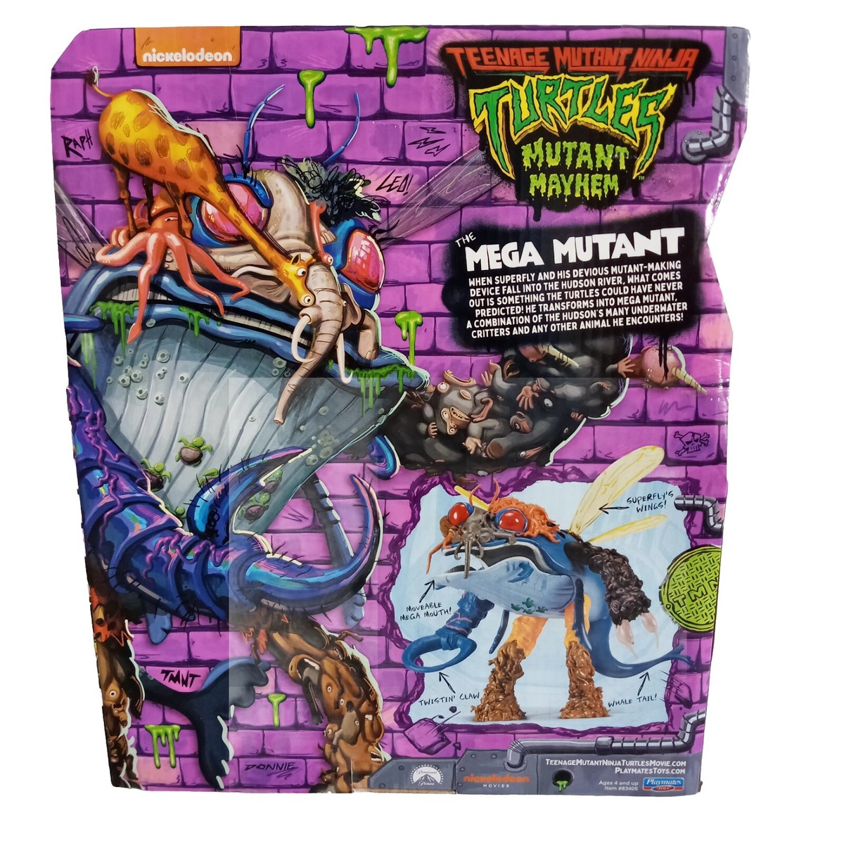 New Teenage Mutant Ninja Turtles Mutant Mayhem The Mega Mutant