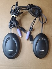 2 Lot,Microsoft 1029 Optical Desktop Mouse/Keyboard Receiver 3.0A Black