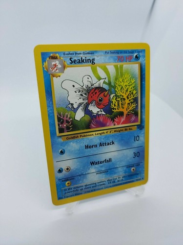 Seaking 46/64 Uncommon | Jungle Set | WOTC 1999 | Pokemon Card | Good