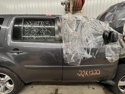 09-15 HONDA PILOT PASSENGER RIGHT REAR SIDE POWER DOOR MODERN STEEL NH797M