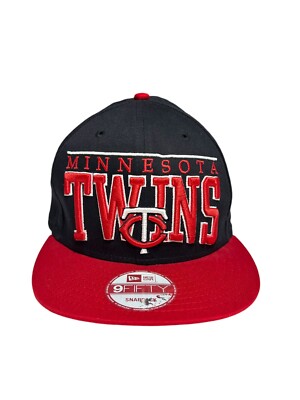 MLB Minnesota Twins New Era Fits 9Fifty Snapback Hat Cap