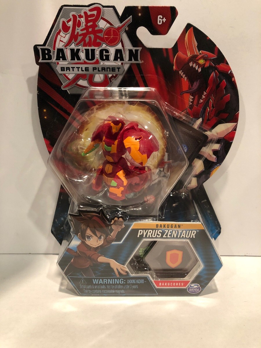 BAKUGAN Battle Brawlers Planet PYRUS ZENTAUR 2 BAKUCORES