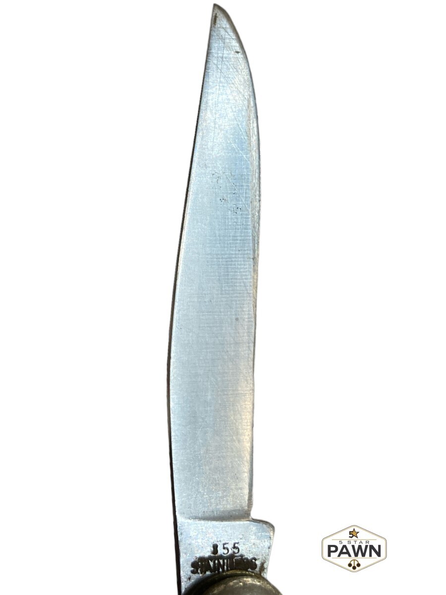 Schrade 855 USA Razor Blade 2 Blade Knife w/Razorblade on Master Bla