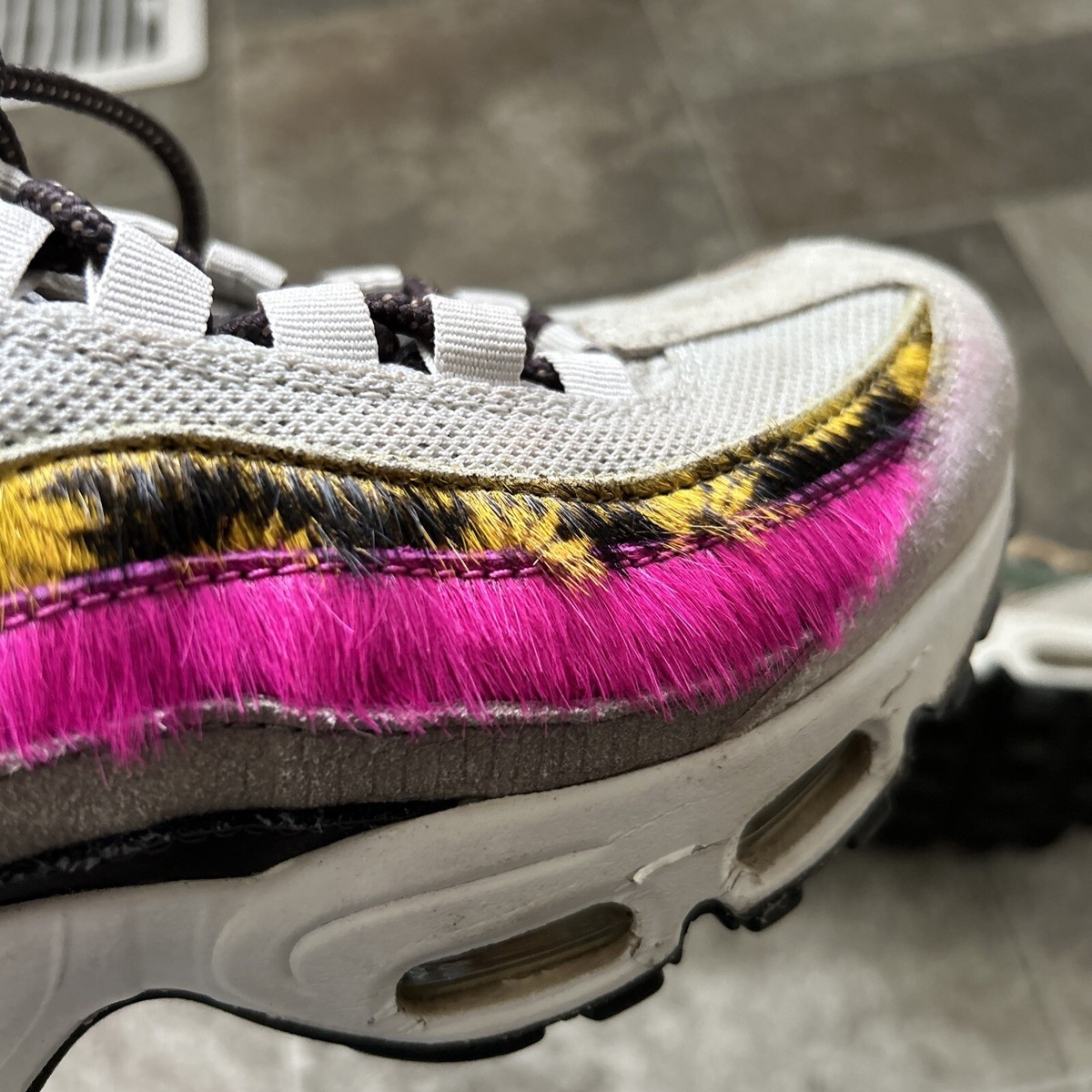 かわいい!完売近! Women's Air Max 95 “ ANIMAL FLORAL\" Size 7.5 - Nike Air Max 95 Premium Animal Floral Prints