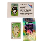ALIEN HUSTLE UFO 1oz Enameled Silver Bar #1 of 45 First Minted M6 Metals USA 5A