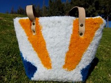 straw bag French Basket french market basket, Beach Bag Handmade Moroccan Basket