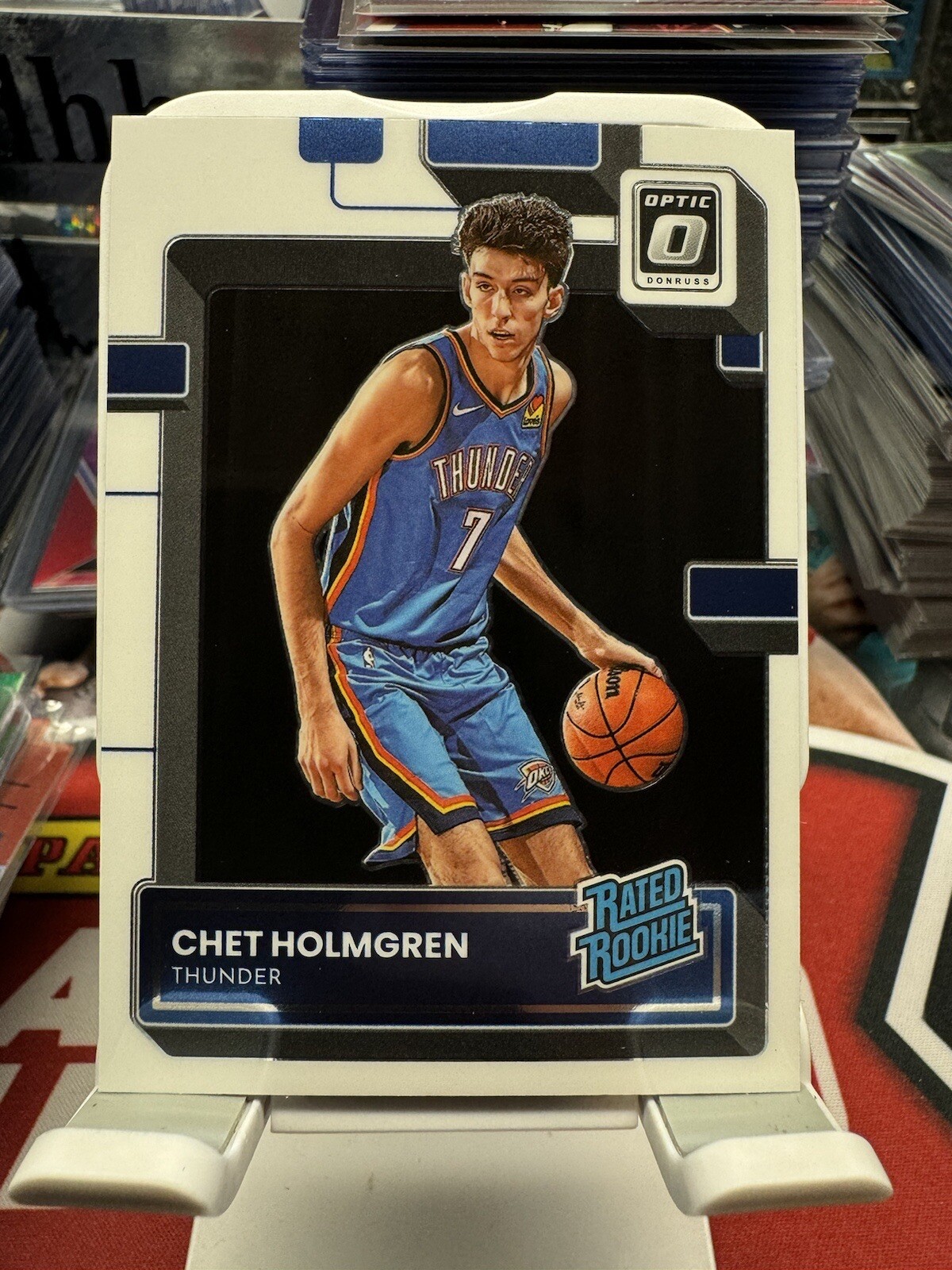 2022-23 Optic Chet Holmgren RATED ROOKIE (RC) #208 OKLAHOMA THUNDER