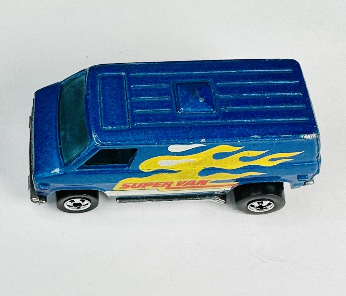 Vintage 1985 Hot Wheels Super Van - Blue Kellogg's Mail In Promo