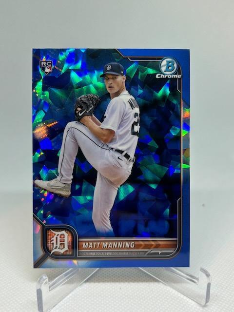 2022 Bowman Chrome Sapphire #23 Matt Manning