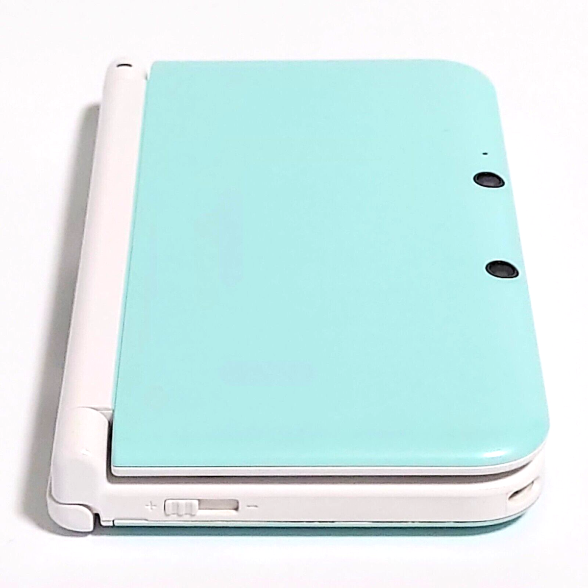 Nintendo 3DS XL LL Console Mint Blue w/Box Adapter SD Card Tested