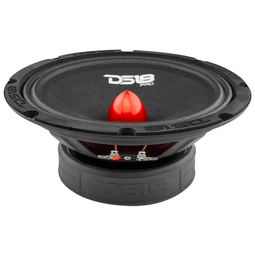 4x DS18 PRO-GM8B 8" Midrange Car Speaker 4x PRO-TWX1 Super Bullet Tweeter - Image 4 of 4
