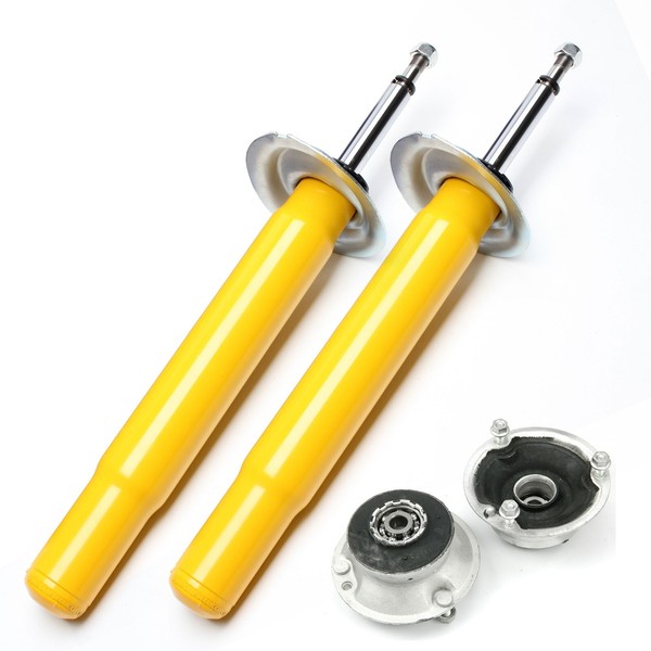 2X TA Sport-StoßDÄMpfer GAS Vorne VA + Domlager - FüR BMW 5ER E39 Tounring Kombi-image