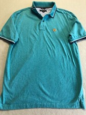 Fahrenheit Polo Shirt Mens Large Bright Blue ...