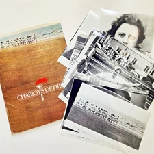 1981 CHARIOTS OF FIRE Movie Press Kit -Folder + 24 Photos VANGELIS Olympics RARE